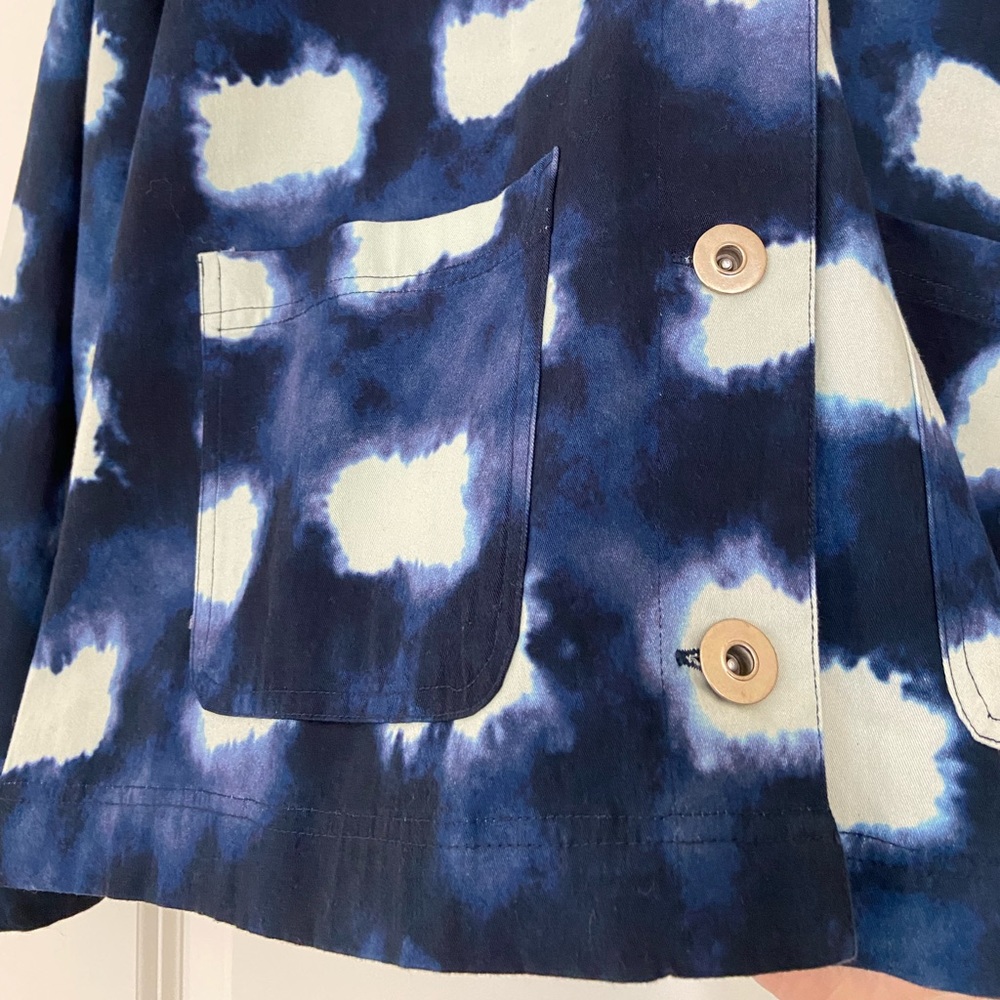 Porridge Allie jacket tie dye blue, Anthropologie, size S - Picture 7 of 10